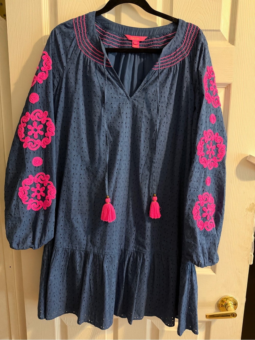 Lilly Pulitzer embroidered dress